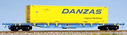 Container flat car with 45â€² container "DANZAS"<br /><a href='images/pictures/LS_Models/32031.jpg' target='_blank'>Full size image</a>